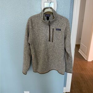 Patagonia Men's Better Sweater-1/4 Zip-Size M
